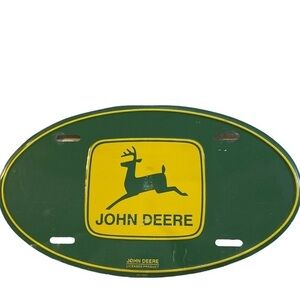 John Deere Metal Sign